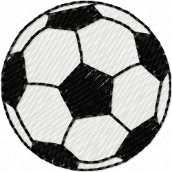 Football Embroidery Design 7